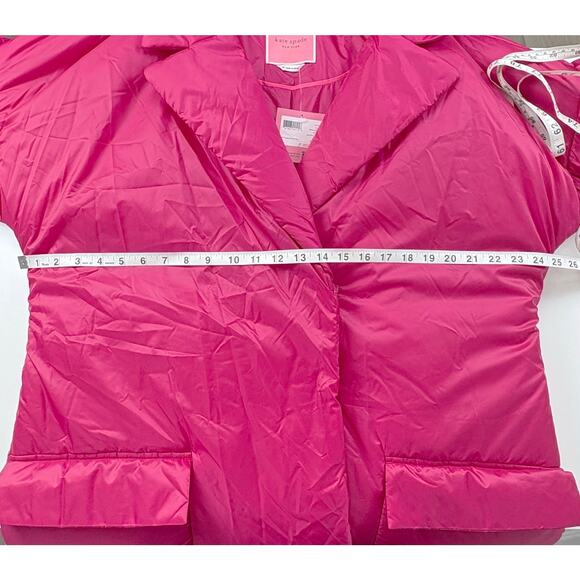 Kate Spade Fuchsia Gramercy Parka XL (No Belt) - Picture 12 of 16